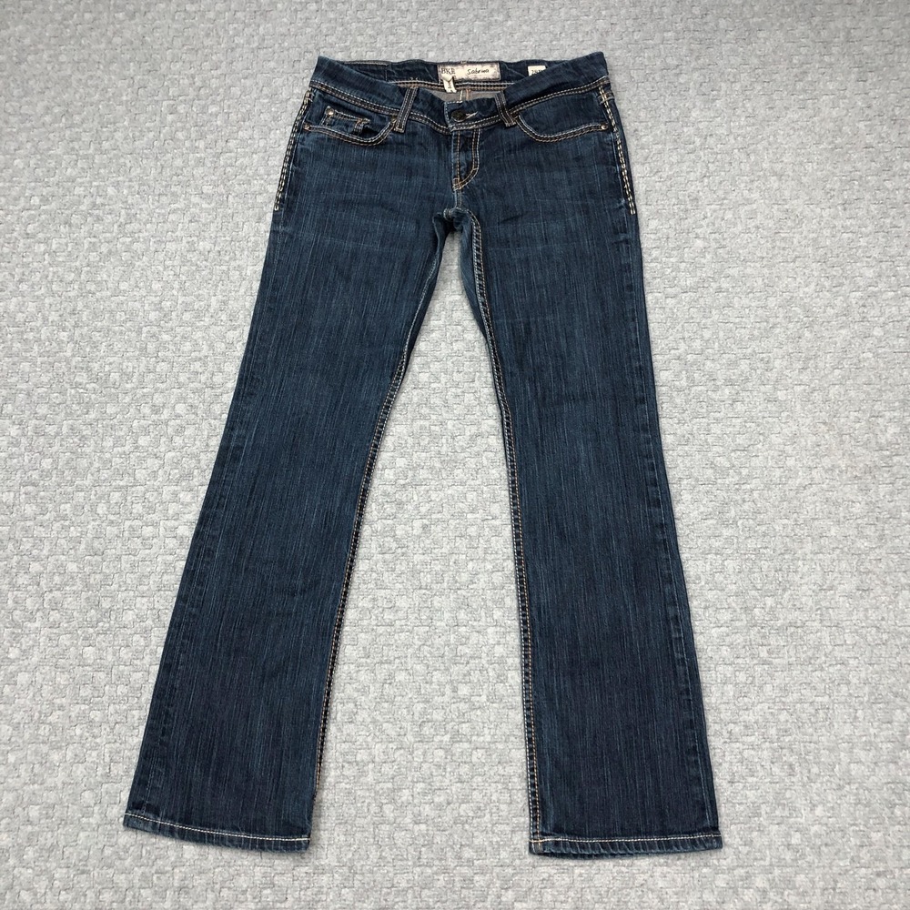 BKE Sabrina Slim Boot Jeans Womens 28R Blue Bootcut Stretch Medium Wash Denim